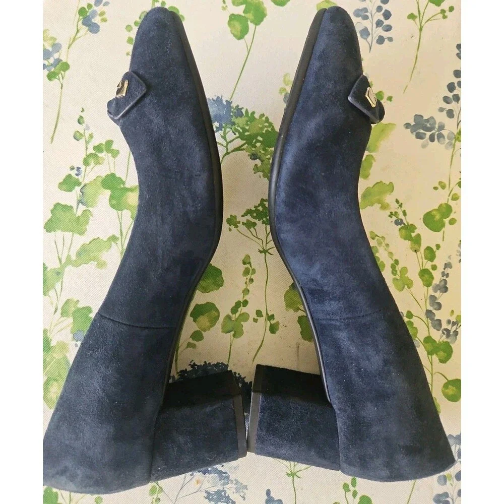Kate Spade Benice Blue Suede Pumps Size 8.5 NEW